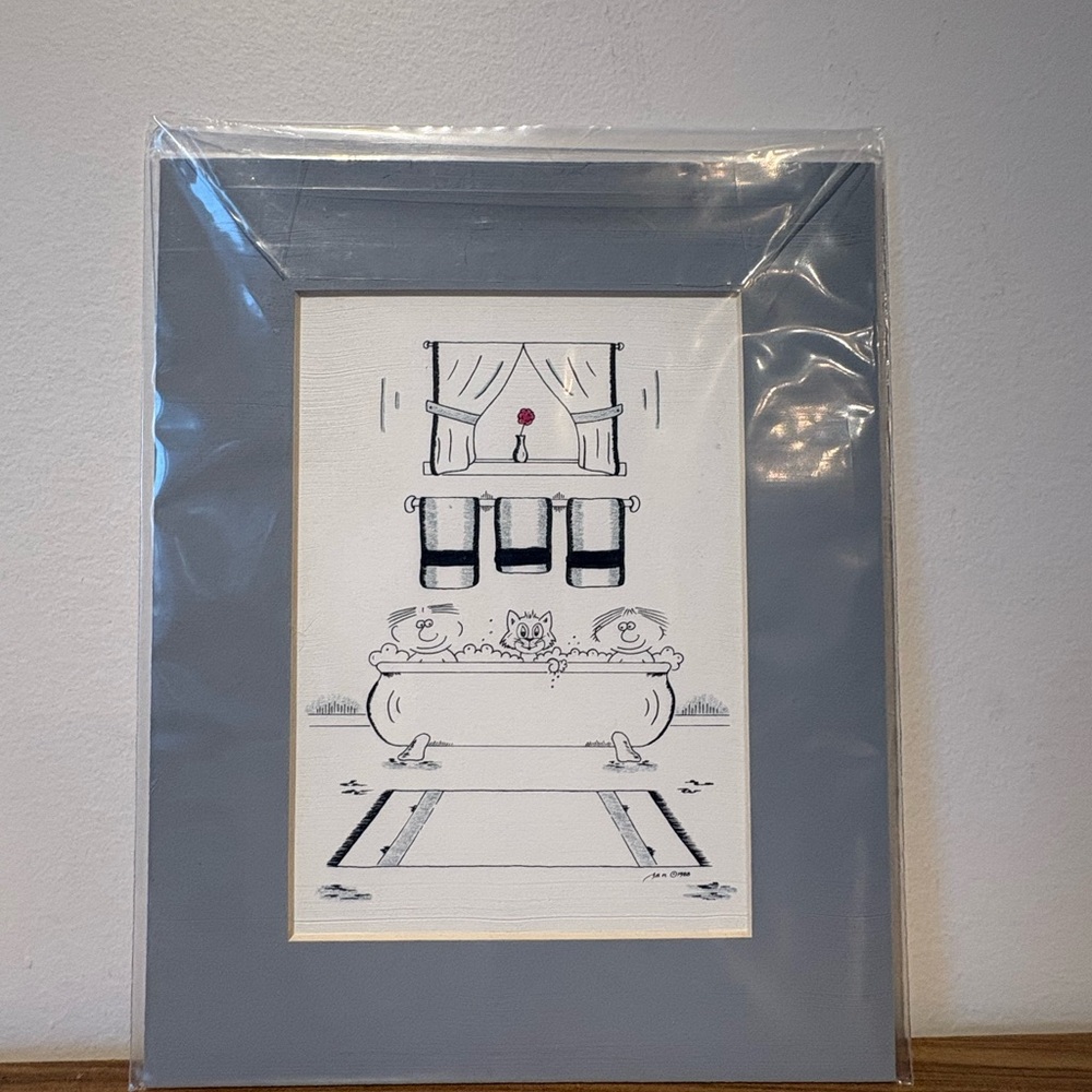 O.K. 'Noggins' Art Print